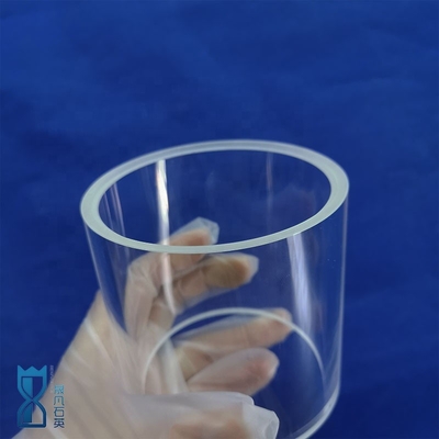 Fuego de vidrio de alta pureza, transparente y pulido
