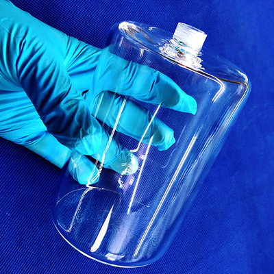 Tubo de hilos de cuarzo de laboratorio sellado a alta temperatura de alta pureza