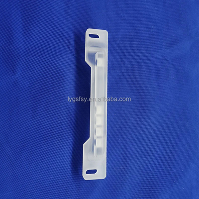 Hoja de vidrio de cuarzo perforado opaco tamaño personalizado