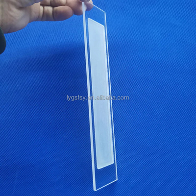 Laboratorio de acabado por CNC de láminas de cuarzo con ranuras resistentes al ácido y alcalino