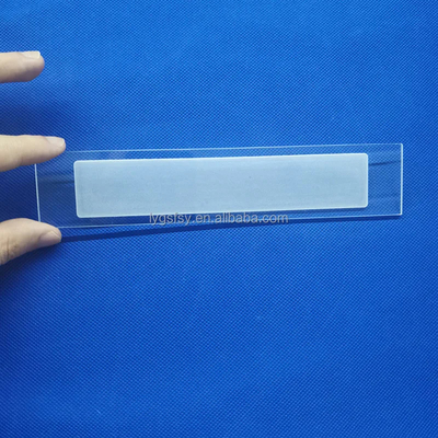 Hoja de cuarzo con ranuras de alta pureza, resistente a la corrosión y personalizada
