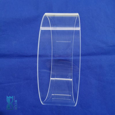 Los anillos de cuarzo pulidos transparentes resistentes a altas temperaturas y corrosión se pueden personalizar