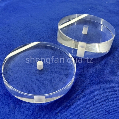 Fábrica de vidrio de cristal perforado con láser de alta pureza