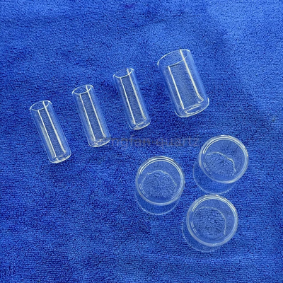 Tubo de vidrio de cuarzo transparente con resistencia al calor personalizado para aeroespacial