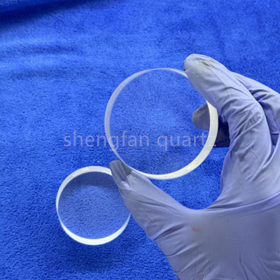 Capa de vidrio de silicio fundido de cuarzo resistente a altas temperaturas