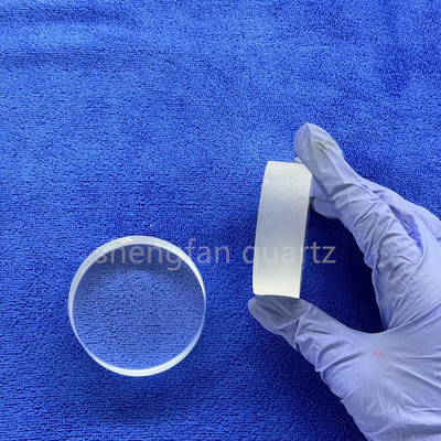 Capa de vidrio de silicio fundido de cuarzo resistente a altas temperaturas