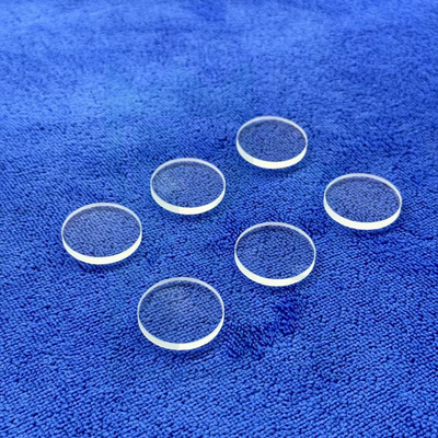Wafers de cuarzo fundido de alta penetración transparente para semiconductores