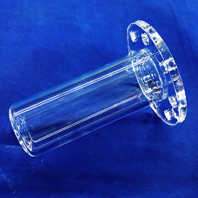 Silenos de acabado CNC soldadura de bridas de cuarzo y perforación