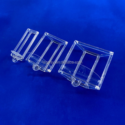 Fabrica de semiconductores personalizados resistentes a la corrosión a altas temperaturas de cuarzo con barra de cuarzo