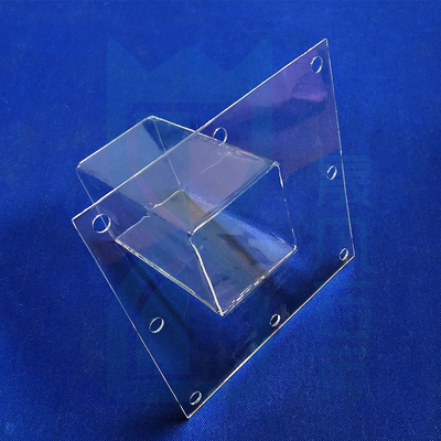 Hoja de vidrio de cuarzo resistente a altas temperaturas para perforar en aplicaciones fotovoltaicas de semiconductores