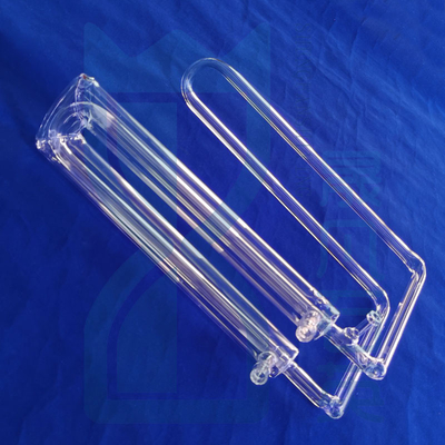 tubo de cristal de cuarzo fundido resistente a altas temperaturas laboratorio dedicado tubo de cristal de cuarzo transparente