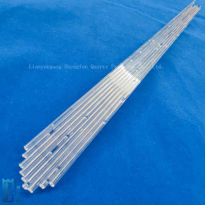 Resistencia al calor Jgs1 Precisión de pared pesada Tubo capilar de cuarzo Tubo de cristal de cuarzo Productos de cuarzo