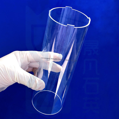 1100C Punto de deformación Tubo de vidrio de cuarzo para aplicaciones ópticas en la fabricación industrial
