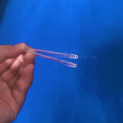 Fabrica de alta resistencia a altas temperaturas personalizada 1 mm-10 mm de diámetro pequeño tubo de vidrio de cuarzo capilar