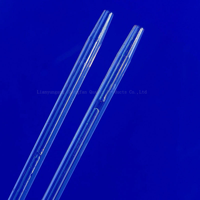 Fabrica de alta resistencia a altas temperaturas personalizada 1 mm-10 mm de diámetro pequeño tubo de vidrio de cuarzo capilar