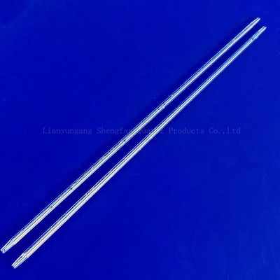 Fabrica de alta resistencia a altas temperaturas personalizada 1 mm-10 mm de diámetro pequeño tubo de vidrio de cuarzo capilar