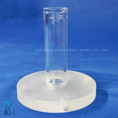 Topo de vidrio de cristal de cuarzo para la investigación científica