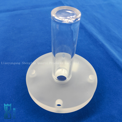 Topo de vidrio de cristal de cuarzo para la investigación científica