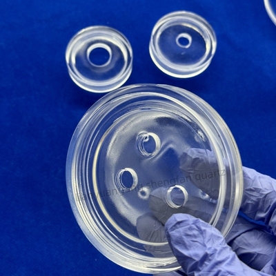 Producción de tuberías de cristal de cuarzo transparentes resistentes a la corrosión a altas temperaturas
