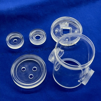 Producción de tuberías de cristal de cuarzo transparentes resistentes a la corrosión a altas temperaturas