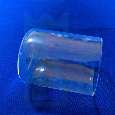 Topo de ensayo de fondo plano de cristal de cuarzo resistente a la corrosión a altas temperaturas