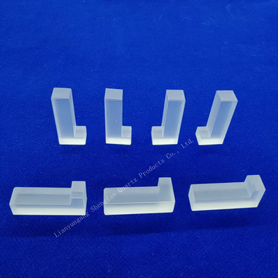 Fabrica personalizada de varios tamaños de cristal de cuarzo irregular de placa de vidrio resistente a altas temperaturas
