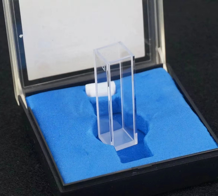 Esencial para el laboratorio! Cuevas de cuarzo ultravioleta 5mL/10mL 100% libre de burbujas Compatibles con espectrógrafos UV-Vis