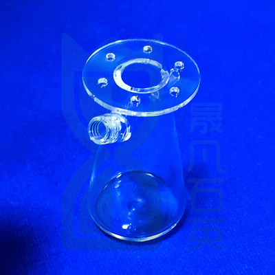Alta pureza 99,99% Instrumentos experimentales personalizados resistentes a la corrosión a altas temperaturas Tubos de vidrio de cuarzo y reactores de cuarzo