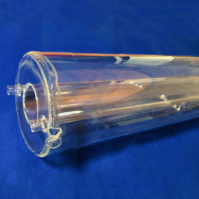 Alta pureza 99,99% Instrumentos experimentales personalizados resistentes a la corrosión a altas temperaturas Tubos de vidrio de cuarzo y reactores de cuarzo
