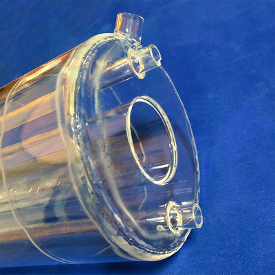 Alta pureza 99,99% Instrumentos experimentales personalizados resistentes a la corrosión a altas temperaturas Tubos de vidrio de cuarzo y reactores de cuarzo