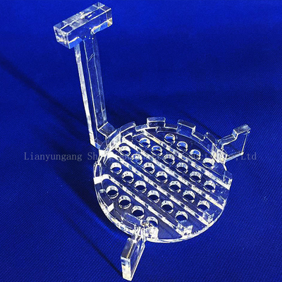 Alta pureza 99,99% Instrumentos experimentales personalizados resistentes a la corrosión a altas temperaturas Tubos de vidrio de cuarzo y reactores de cuarzo