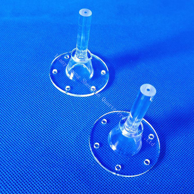 Alta pureza 99,99% Instrumentos experimentales personalizados resistentes a la corrosión a altas temperaturas Tubos de vidrio de cuarzo y reactores de cuarzo