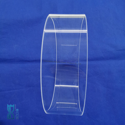 Anillo de vidrio de cuarzo resistente a la corrosión, dureza Morse 6.5, para máquina CVD