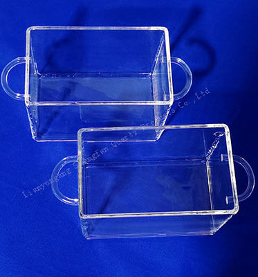 Necesidad de un reactor fotoquímico Tanques de cuarzo altamente transparentes Densidad 2,2 g/cm3 Silicia fundida