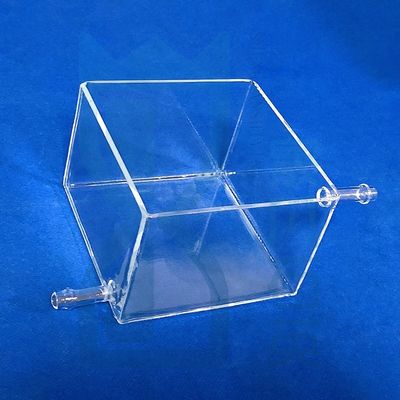 Necesidad de un reactor fotoquímico Tanques de cuarzo altamente transparentes Densidad 2,2 g/cm3 Silicia fundida