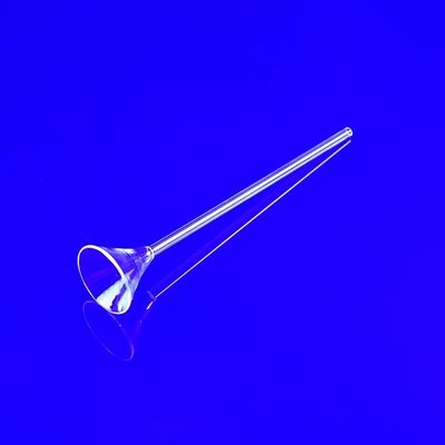 Tubos de adsorción BET de vidrio de cuarzo resistentes a altas temperaturas, resistentes a la corrosión y altamente transparentes