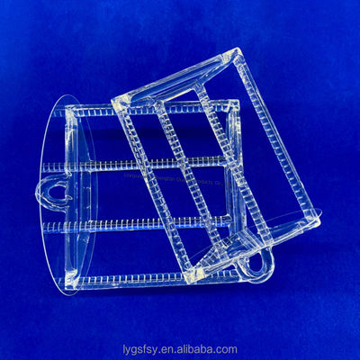 Placa de vidrio de cuarzo de alto rendimiento para componentes optoelectrónicos de precisión