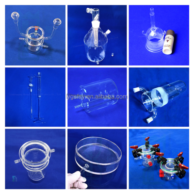 Reactor de tubo de vidrio de cuarzo UV para procesamiento de personalización