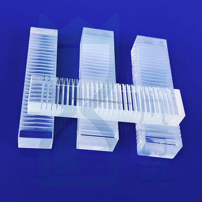 Piezas especiales de vidrio de cuarzo transparentes opacas resistentes a la corrosión y a altas temperaturas fabricadas en fábrica para soporte de muestras