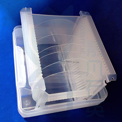 Las obleas de cuarzo transparentes de alta transparencia se utilizan para barcos de cuarzo y obleas de silicio