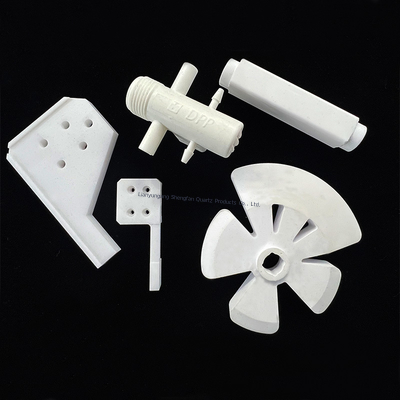 Personalizable Resistente a altas temperaturas Alta precisión ± 0,05 mm Aluminio cerámico industrial Partes de forma irregular