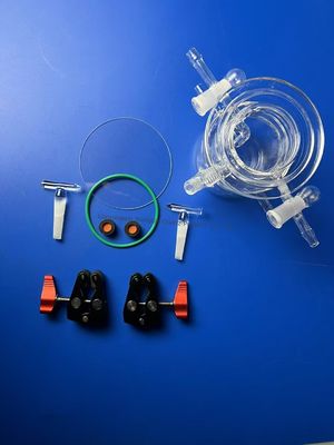 Venta de artículos de vidrio de cuarzo de laboratorio de química de tamaño personalizado