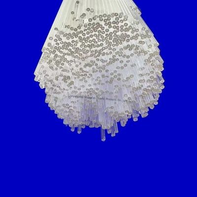 Resistencia a altas temperaturas Resistencia a la corrosión Diámetro pequeño Tubo capilar de cristal de cuarzo