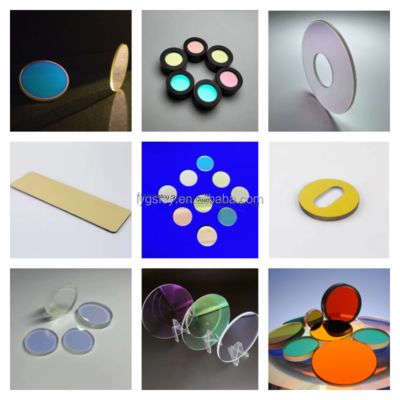 Placa de vidrio de cuarzo altamente transparente 92% Placa recubierta de cuarzo para aplicaciones de lámparas UV