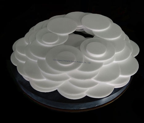 Filtración de gases y líquidos para instrumentos de laboratorio, núcleo de arena de cuarzo, disco filtrante de cuarzo