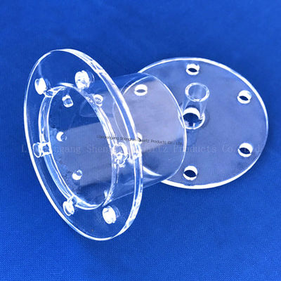 Tubo de vidrio de cuarzo sellado personalizado con un grosor de 1-100 mm y un punto de fusión de 1732 ° C