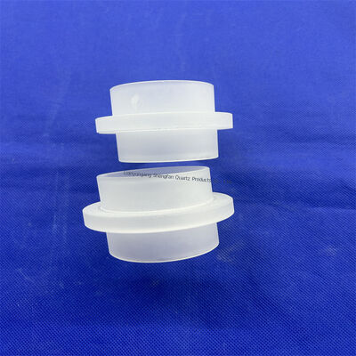 Placa de vidrio de cuarzo SIO2 de alta pureza 99,99% con resistencia a altas temperaturas de 1100℃ y tamaño y forma personalizables