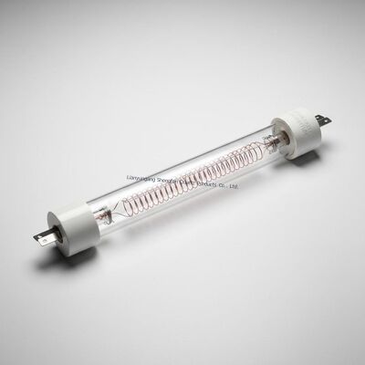 Tubo de vidrio de cuarzo transparente de alta transmitancia con buen aislamiento eléctrico y resistencia a la corrosión