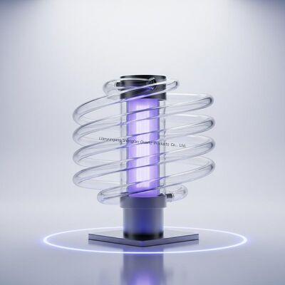 Tubo de vidrio de cuarzo transparente de 300 mm OD para luz UVC con alta resistencia a la temperatura