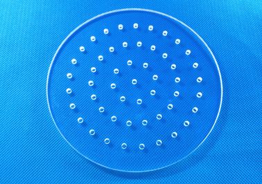 La precisión química del cuarzo que la hoja que trabajaba a máquina de cristal fundió las placas molidas pulió
